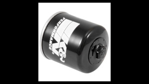 K&N HF-153 High-Performance Oil Filter – Spin-On with 17mm Wrench-Off Nut
