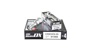 Electrical Components: NGK MotoDX Spark Plug CR9EHDX-9S (Stock Number: 91566)