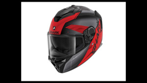 Rider Gear: SHARK SPARTAN GT ELGEN Mat BLK/ANT/RED