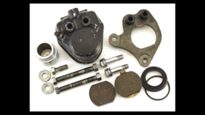 Genuine Front Brake Caliper with Support – Kawasaki Z750T / KZ750B Twin | Clea&hellip;