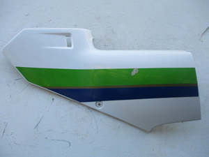Used Parts We Have In Japan: Kawasaki KR-1 Genuine Left Side Cover (L) | OEM | Rare Old-School 2-Stroke Racer Replica