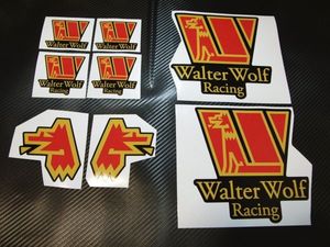 Walter Wolf Racing Sticker Set – For RG250, RG400, RG500, RGV, GSX-R | Weather&hellip;