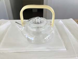 Bamboo Handle Teapot