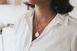 Necklaces: Heritage Locket - sterling silver