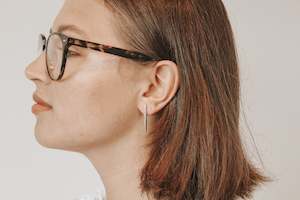 Te Waka Earrings - sterling silver