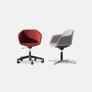 Office And Meeting Chairs: Snap Armchair | Castor & Swivel