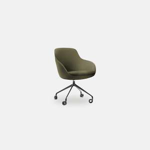 Otto Swivel Castor Chair