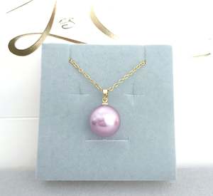 Jewellry: Statement Jewellery Pendant Shell Pearl#171