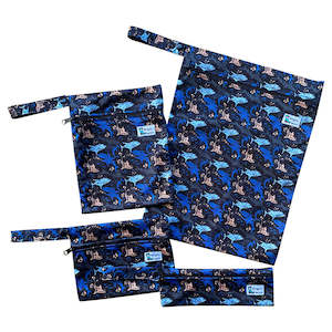 Wet Bag Sets: Sharks - starter kit