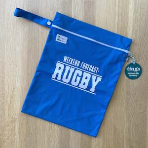 All Wet Bags Medium Wet Bags: Weekend forecast RUGBY (medium wet bag)