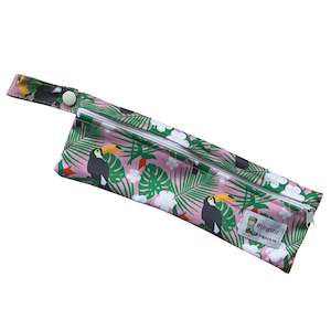 Toucan-can (cutlery or toothbrush wet bag)