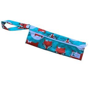 Miss Fox (cutlery or toothbrush wet bag)