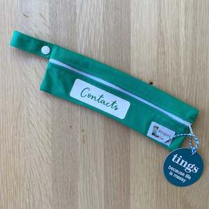 Contacts (cutlery or toothbrush wet bag)