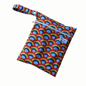 Rainbow repeat (inbetweener wet bag)