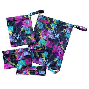 Wet Bag Sets: Pink Splash - starter kit