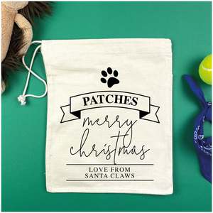 All: Pet Santa Bag | Personalised