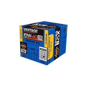 Vantage Full Synthetic 5W-30 Engine Oil Enviro Box 20L VANFULL5W30020BOX