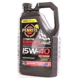 Engine Oil: Running In Oil 15W-40 Engine Oil 5L RUN005