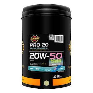 Engine Oil: Pro20 20W-50 20L PRO20020