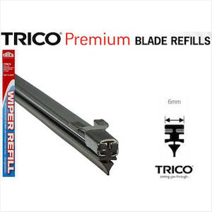 Body Parts Wipers: WIPER BLADES REFILL 6MM WIDE 610MM (24 INCH) 2PK TTR610