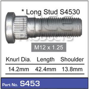 WHEEL STUD ONLY S453