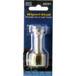 Brakes Brake Wheel Nuts: PRODUCTS WHEEL STUD AND NUT NS381