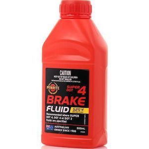 Brake Fluid Super DOT 4 500mL BF0005
