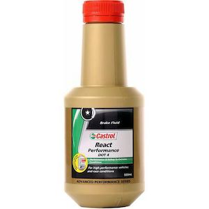 Brakes Brake Fuilds Reservoir: REACT PERFORMANCE DOT 4 BRAKE FLUID 500ML 3377737