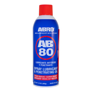 ABRO AB-80 SPRAY LUBRICANT WITH TEFLON 283g AB80
