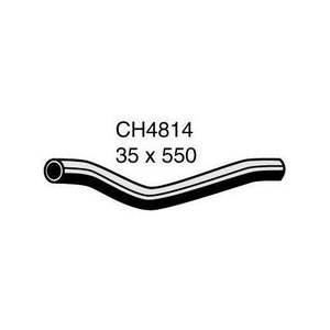 Cooling Hoses: BOTTOM HOSE HYUNDAI SONATA CH4814