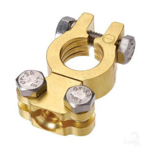 Harness Connectors: Battery Terminal End Entry Saddle Type Negative 1Pk BT636N1