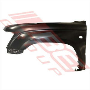FRONT GUARD - L/H - W/SIDE LAMP HOLE - TOYOTA HILUX 4WD 2002 8127031-7