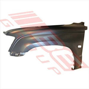 FRONT GUARD - L/H - W/SIDE LAMP HOLE - TOYOTA HILUX 2WD 2002 8127031-5