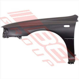 Body Parts Body Misc: FRONT GUARD - L/H - W/SLP & MLDG HOLE - SUBARU IMPREZA 1992 6720031-1