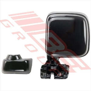 MIRROR - DOOR MOUNTED - R/H - BLACK - TOYOTA HILUX 2WD/4WD 1999-01 8127016-4G