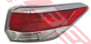 Body Parts Lights Globes: REAR LAMP -R/H -OUTER -TO SUIT TOYOTA HIGHLANDER/KLUGER 2014- 8137298-02