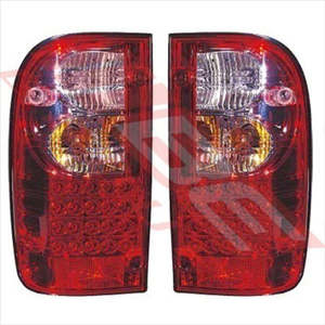 Body Parts Lights Globes: REAR LAMP - SET - L&R - RED - LED - TOYOTA HILUX 2WD/4WD 1999 8127098-72PG