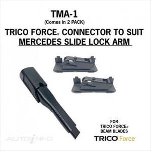 Body Parts Wipers: MERCEDES SL ADAPTOR FOR TRICO FORCE - 2PCE TMA-1