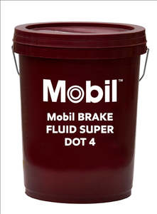 MOBIL BRAKE FLUID SUPER DOT 4 (20LT) 135243