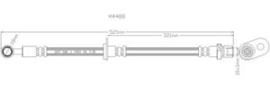 Brake Hose PHD718