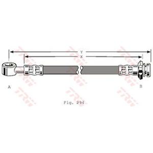 Brakes Brake Hose: Brake Hose PHD211