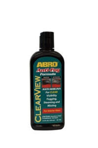 Car Care Glass Cleaning Conditioning: ABRO Clearview Anti-Fog - 103mL AF190