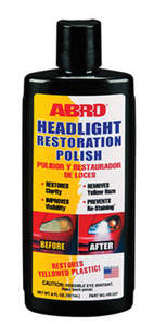 HEADLIGHT RESTORATION POLISH - 237ML HR237