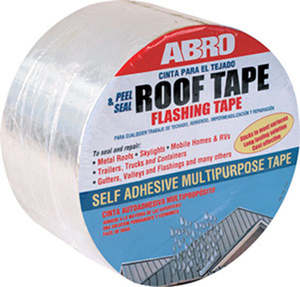 ABRO PEEL & SEAL ROOF TAPE - FLASHING TAPE - 4 x 33ft x 60mil RT66033
