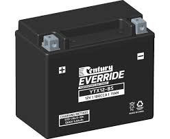 Battery: BATTERY-MOTORCYCLE AGM VRLA 12V 11AH YTX12-BS