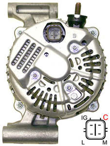 Alternators: AS ALTERNATOR 12V 120A JAGUAR S TYPE 2.5 3.0 V6 02-08 - 14-151