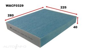 WESFIL CABIN FILTER RCA460M RANGER AMAROK EVEREST - WACF0329