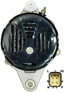 Alternators: ALTERNATOR NISSAN UD 24V 60A SAWAFUJI BRUSHLESS - 14-127