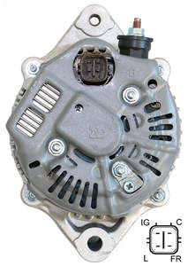 Alternators: ALTERNATOR 12V 75A SUZUKI SWIFT M13A M15A 4RIB PULLEY 04>07 - 14-219