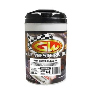 Gulf Western Lawn Mower Oil SAE 30 - 20L 32084